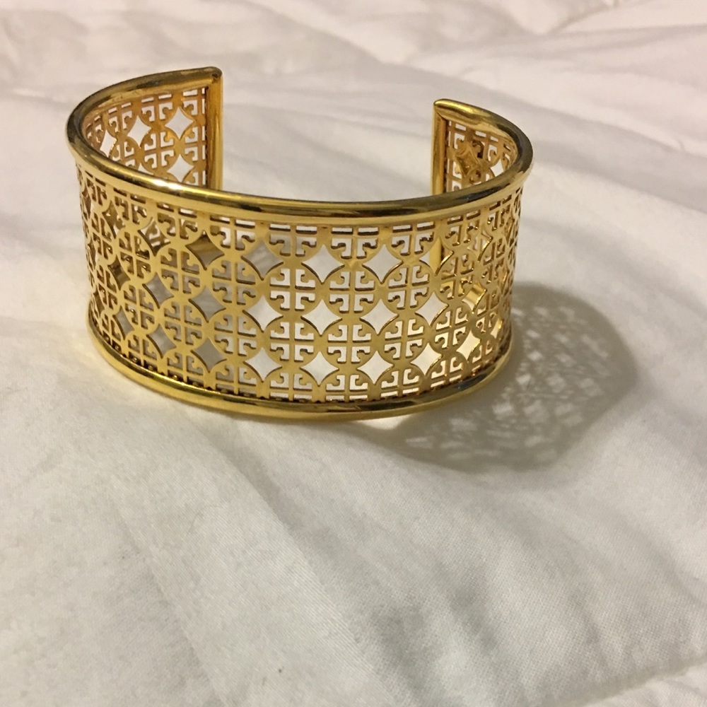 Tory Burch logo cuff